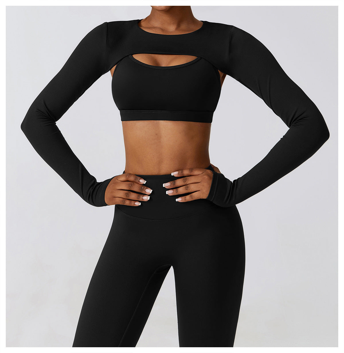 Versa Super Crop Long Sleeve
