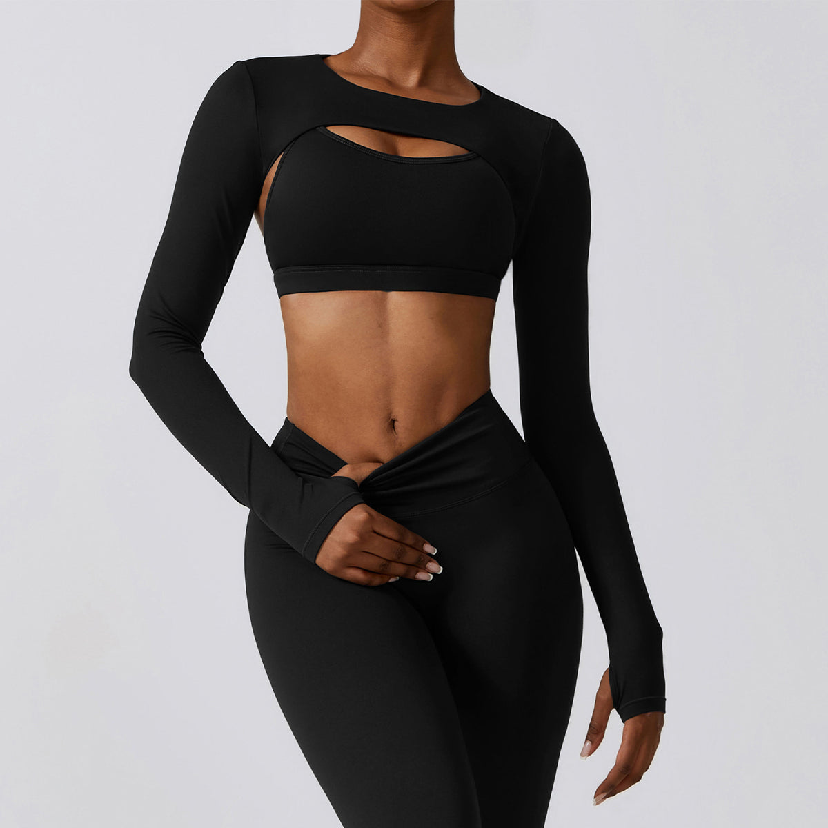 Versa Super Crop Long Sleeve