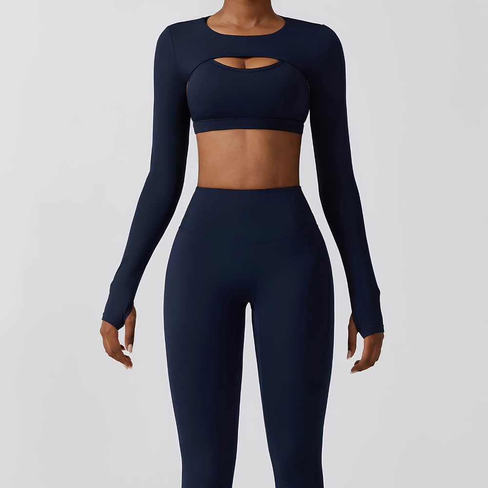 Versa Super Crop Long Sleeve