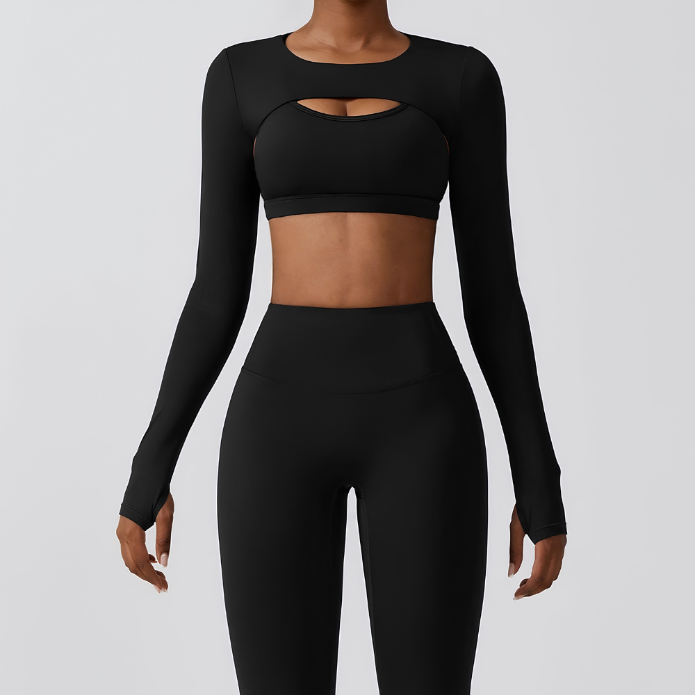 Versa Super Crop Long Sleeve